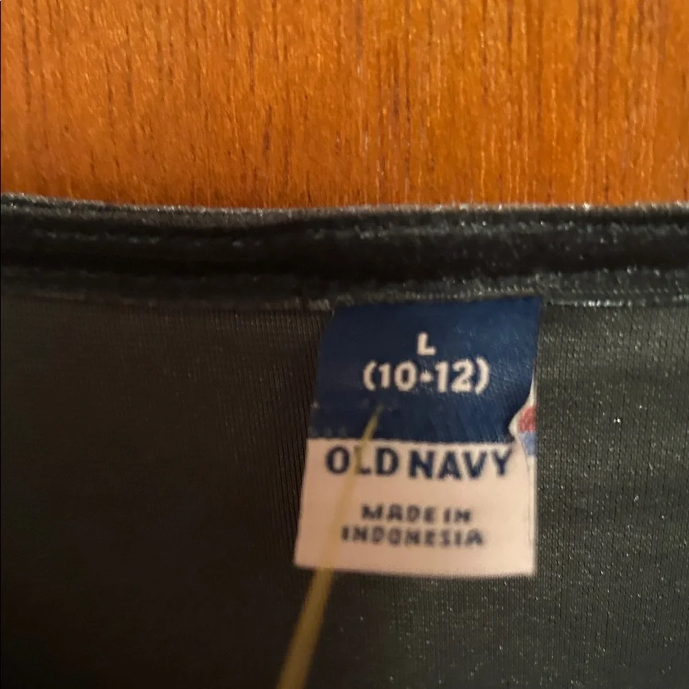 Old Navy Velvet Kids Dress in Dark Teal